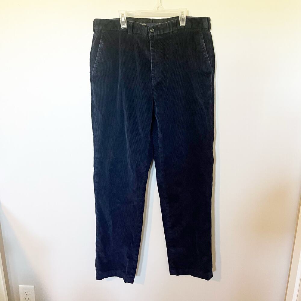 Brooks brothers corduroy navy blue pants men’s‎ 38x34 (actual 36x33)